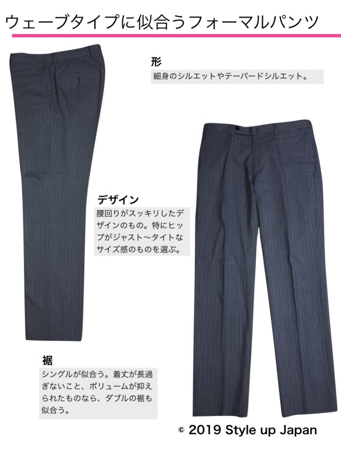 保存版 男性の骨格診断3タイプ別 似合うフォーマルパンツ Style Up Japan